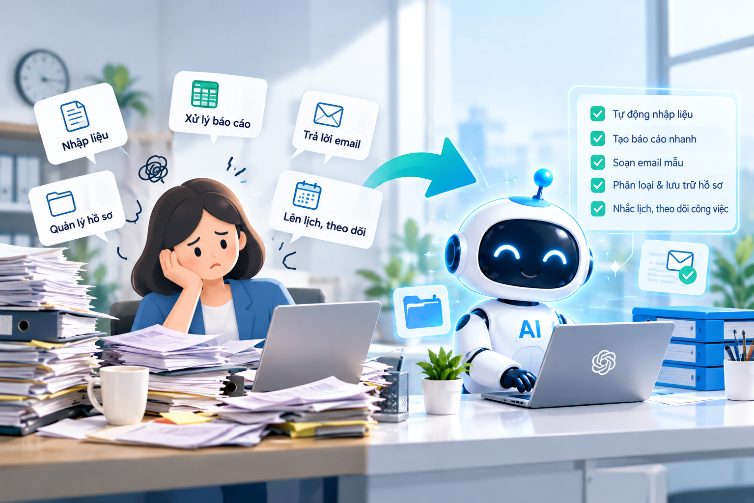 AI Automation cho Back Office: Nên bắt đầu từ đâu?