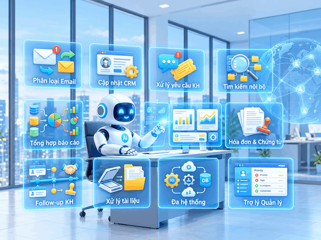 Doanh nghiệp nên giao việc gì cho AI Agent trước? 10 quy trình